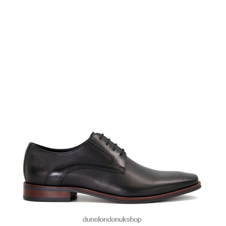 Burnished-Toe Derby Shoes Men N4BBPB724 Dune London Stoney Black