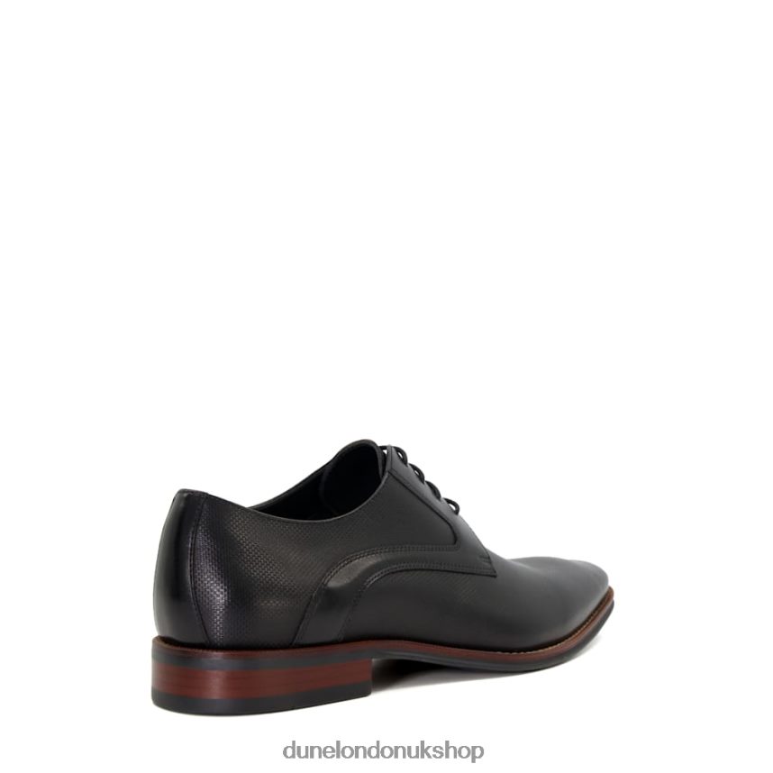 Burnished-Toe Derby Shoes Men N4BBPB724 Dune London Stoney Black