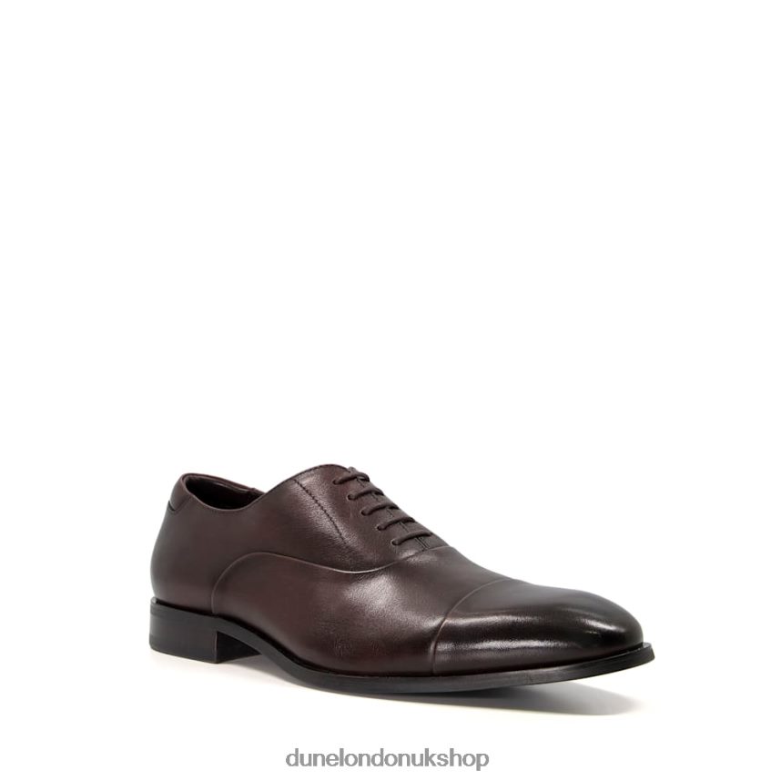 Lace-Up Oxford Shoes Men N4BBPB808 Dune London Secrecy Brown - Click Image to Close