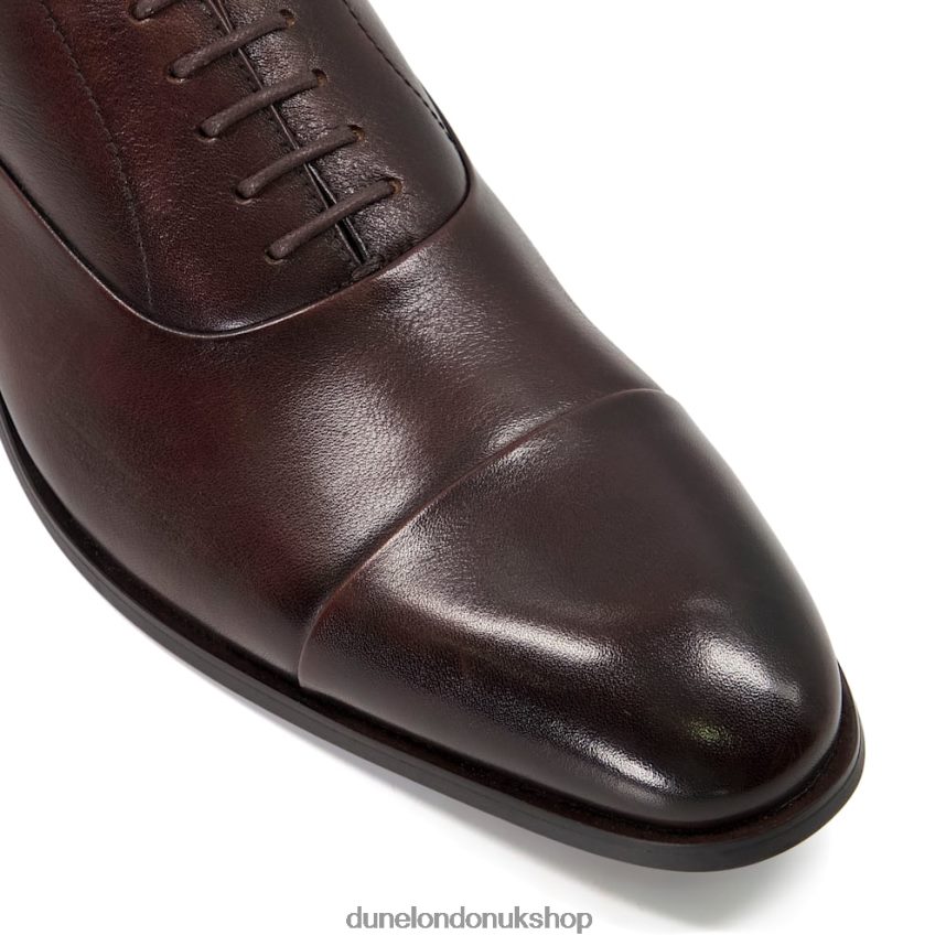 Lace-Up Oxford Shoes Men N4BBPB808 Dune London Secrecy Brown