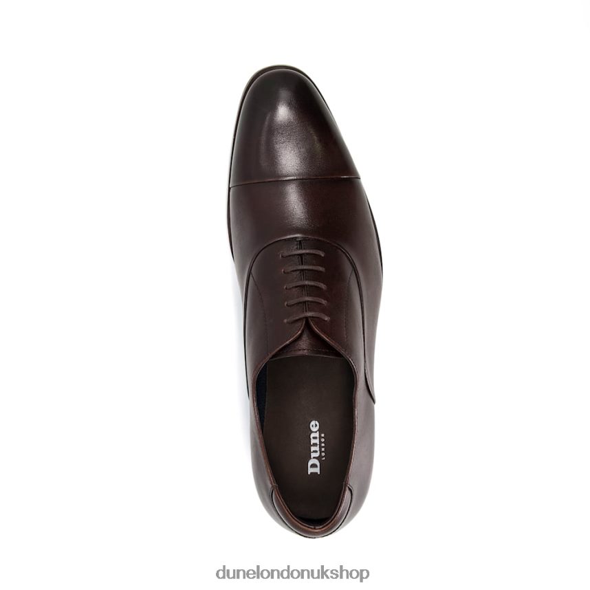 Lace-Up Oxford Shoes Men N4BBPB808 Dune London Secrecy Brown