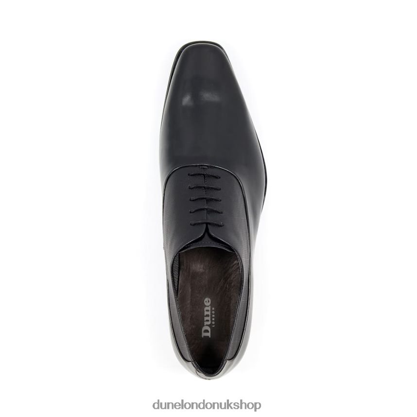 Leather Lace-Up Oxford Shoes Men N4BBPB843 Dune London Selah Black