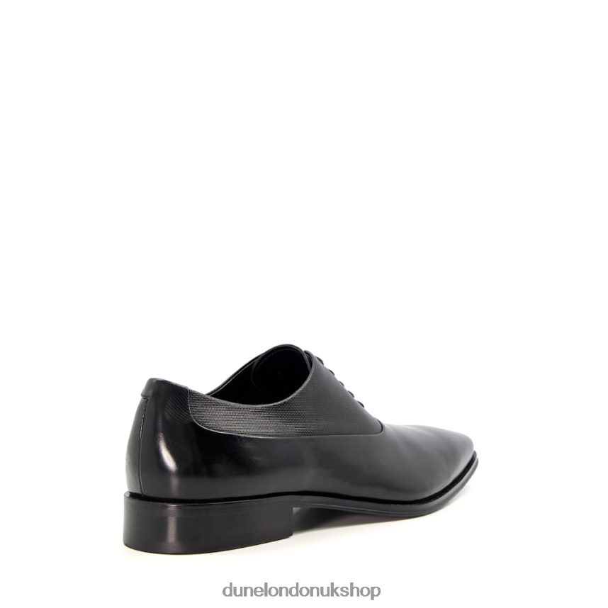 Leather Lace-Up Oxford Shoes Men N4BBPB843 Dune London Selah Black