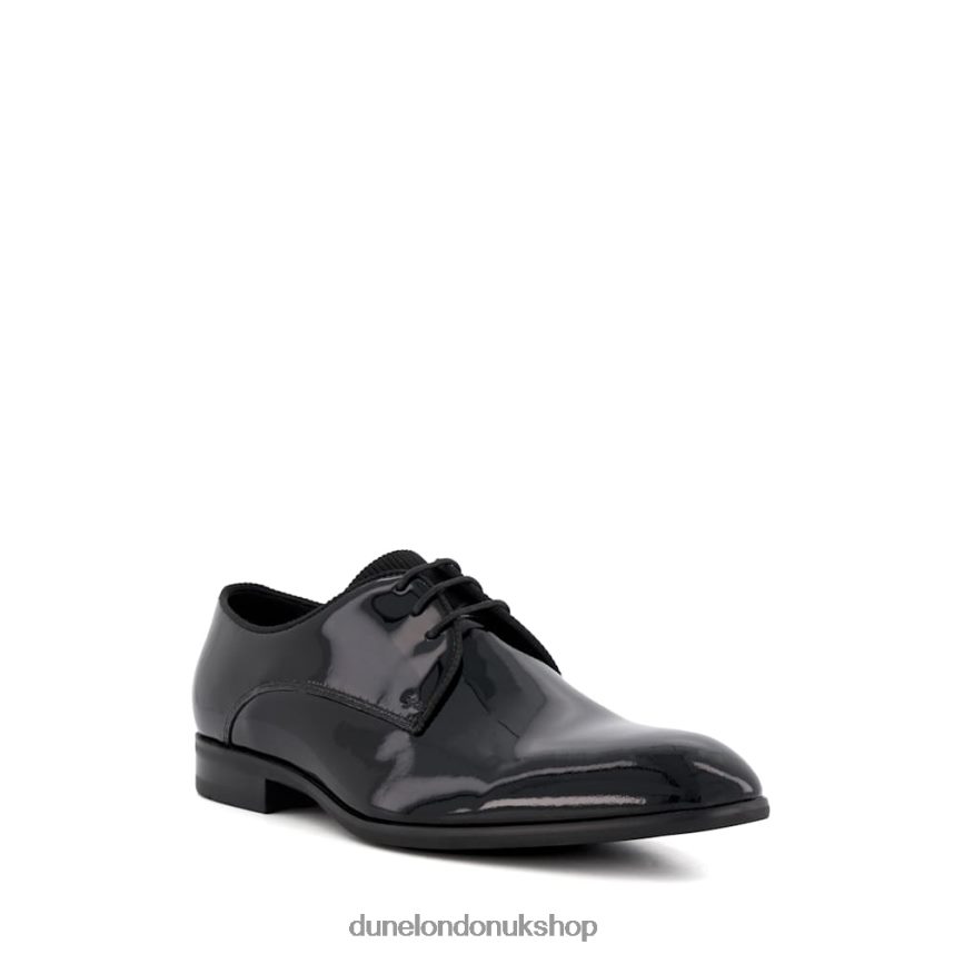 Leather Lace-Up Shoes Men N4BBPB687 Dune London Stewart Black