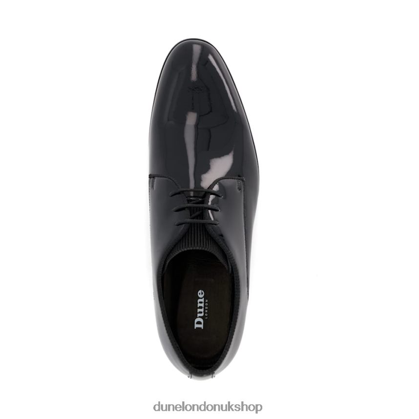 Leather Lace-Up Shoes Men N4BBPB687 Dune London Stewart Black