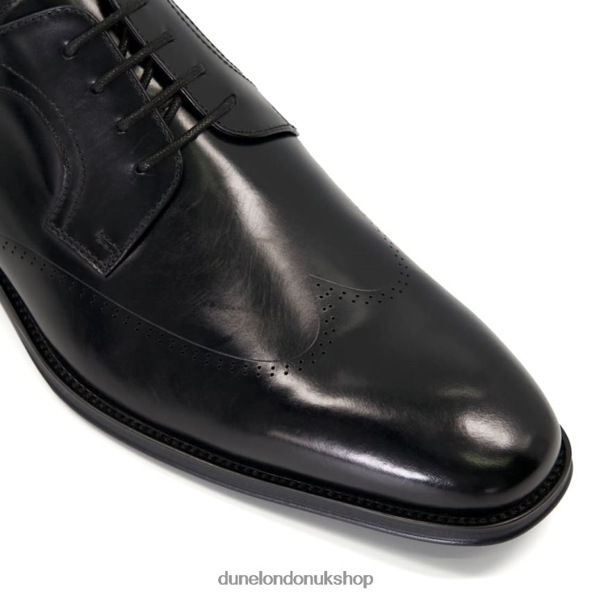 Smart Derby Shoes Men N4BBPB723 Dune London Sheath Black