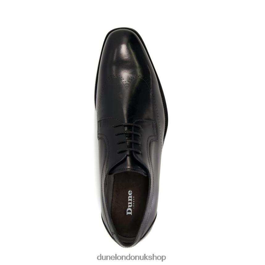 Smart Derby Shoes Men N4BBPB723 Dune London Sheath Black