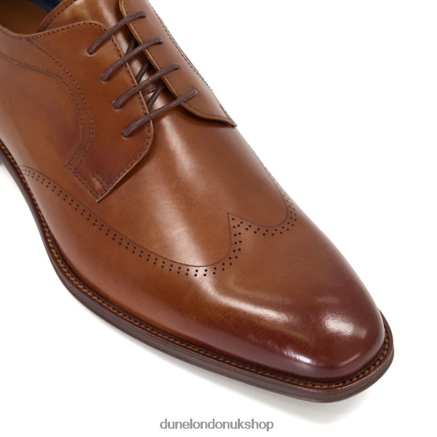 Smart Derby Shoes Men N4BBPB804 Dune London Sheath Tan