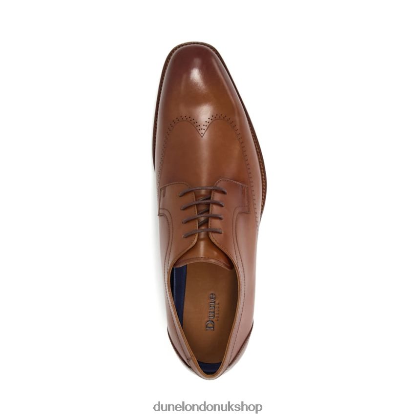 Smart Derby Shoes Men N4BBPB804 Dune London Sheath Tan