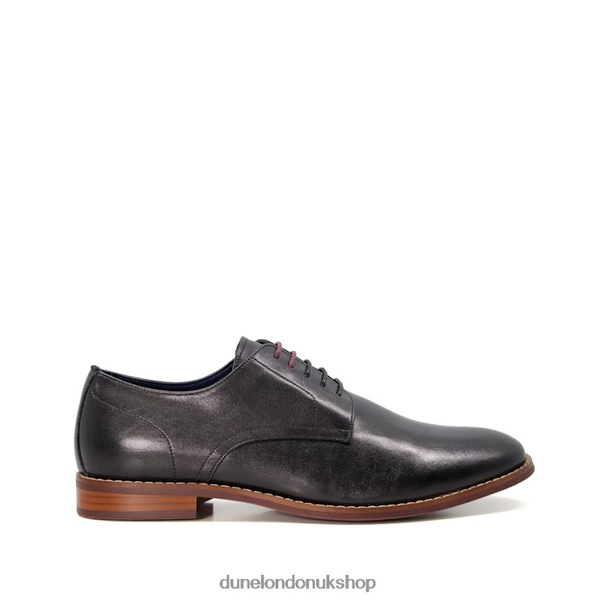 Wide Fit Leather Derby Shoes Men N4BBPB787 Dune London Suffolks Black