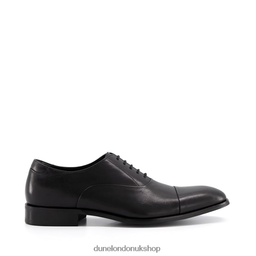 Wide Fit Leather Oxford Shoes Men N4BBPB815 Dune London Secrecy Black