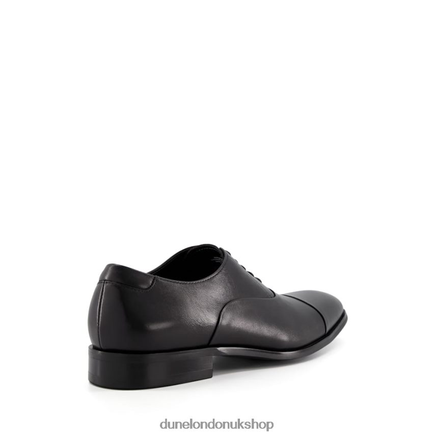 Wide Fit Leather Oxford Shoes Men N4BBPB815 Dune London Secrecy Black