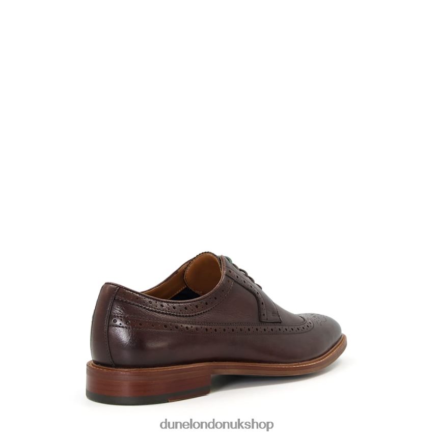 Wingtip Brogue Shoes Men N4BBPB786 Dune London Superior Brown