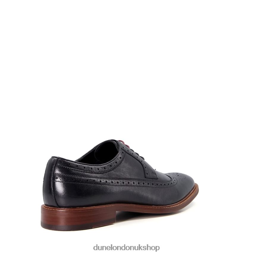 Wingtip Leather Brogue Shoes Men N4BBPB771 Dune London Superior Black