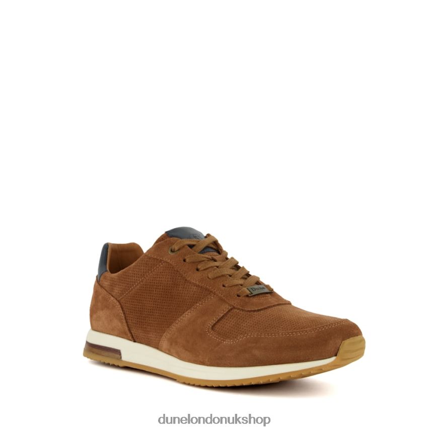 Lace-Up Runner Trainers Men N4BBPB721 Dune London Trilogy Tan