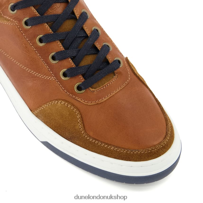 Lace-Up Trainers Men N4BBPB702 Dune London Thorin Tan