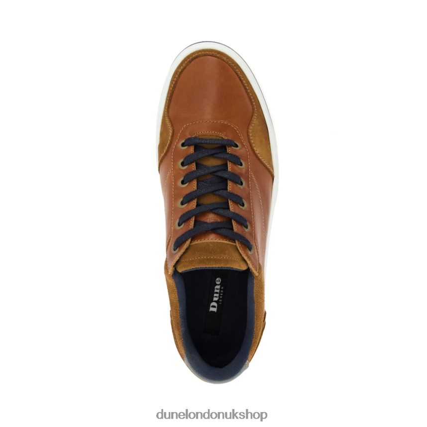 Lace-Up Trainers Men N4BBPB702 Dune London Thorin Tan