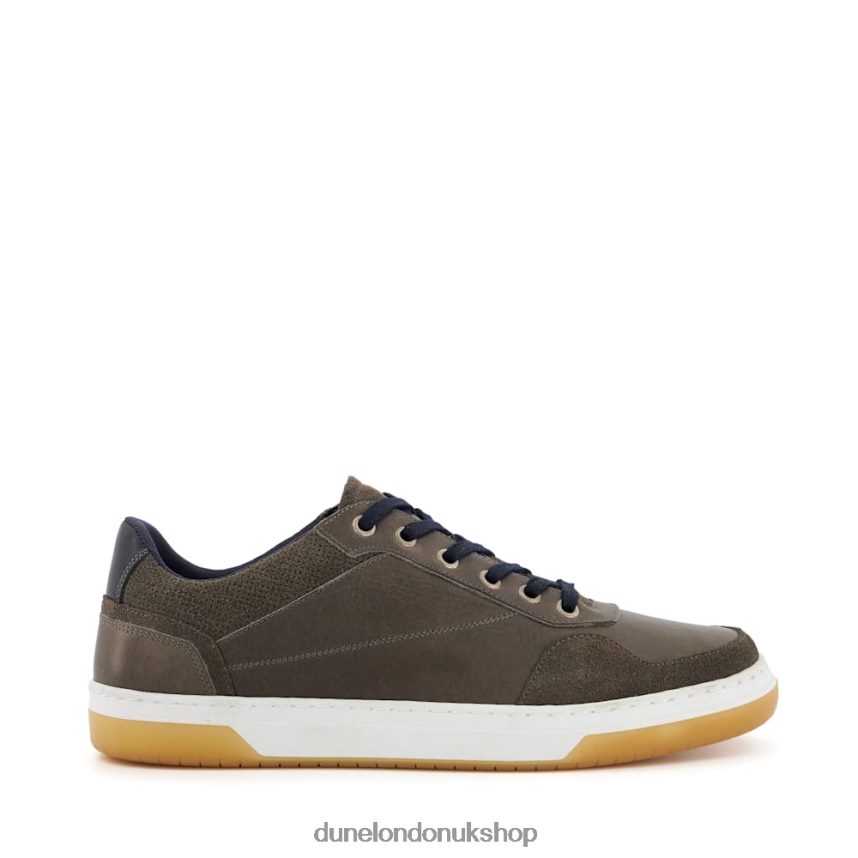 Lace-Up Trainers Men N4BBPB775 Dune London Thorin Grey