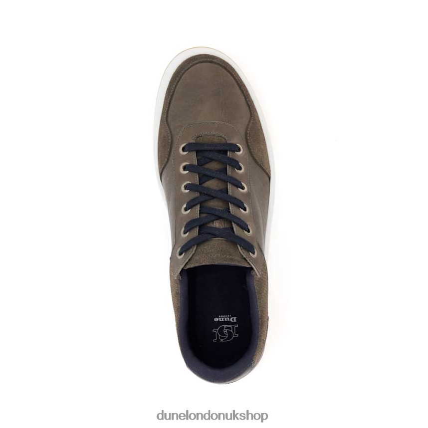 Lace-Up Trainers Men N4BBPB775 Dune London Thorin Grey