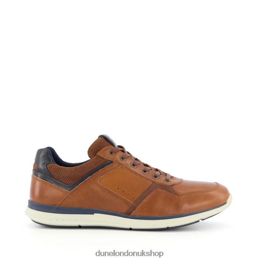 Lace Up Trainers Men N4BBPB864 Dune London Thymes Tan