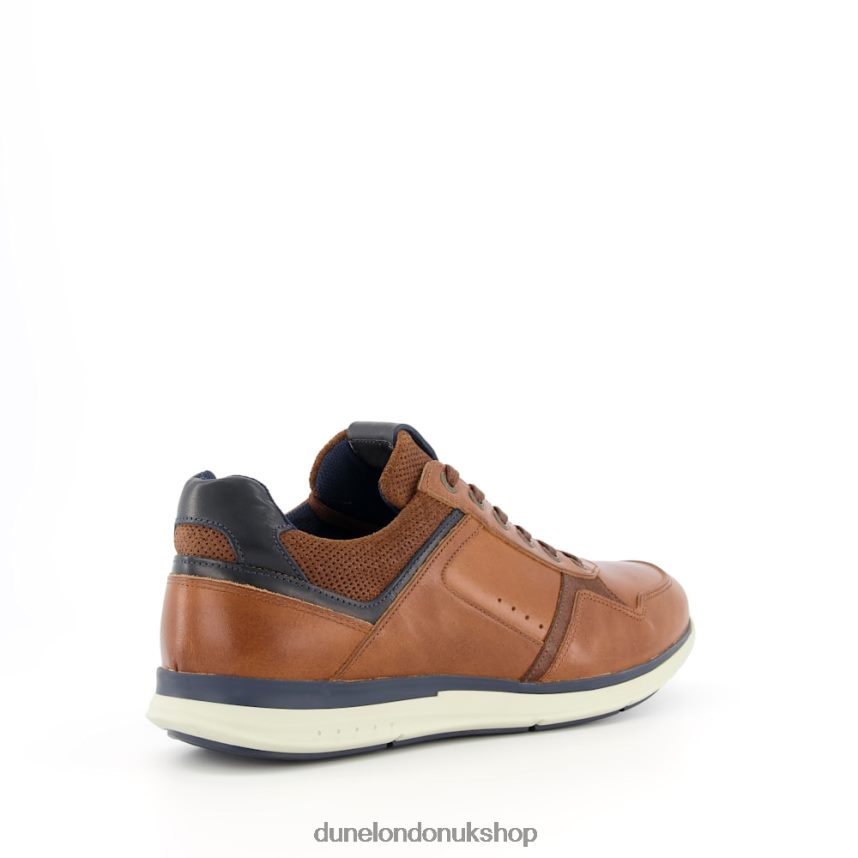 Lace Up Trainers Men N4BBPB864 Dune London Thymes Tan