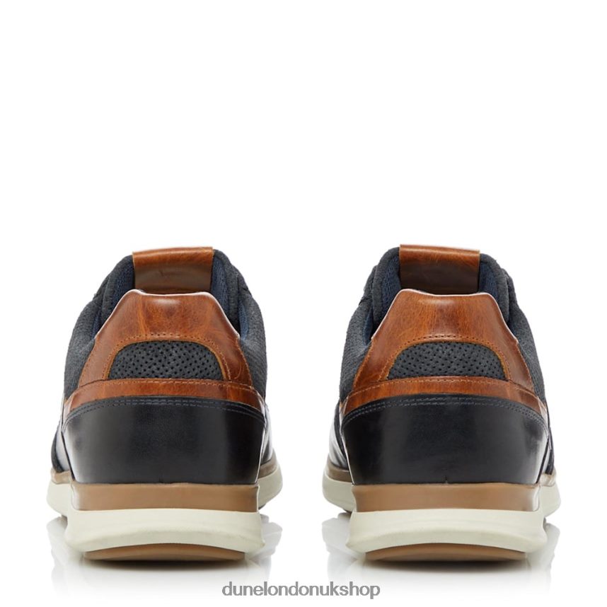 Lace Up Trainers Men N4BBPB867 Dune London Thymes Navy