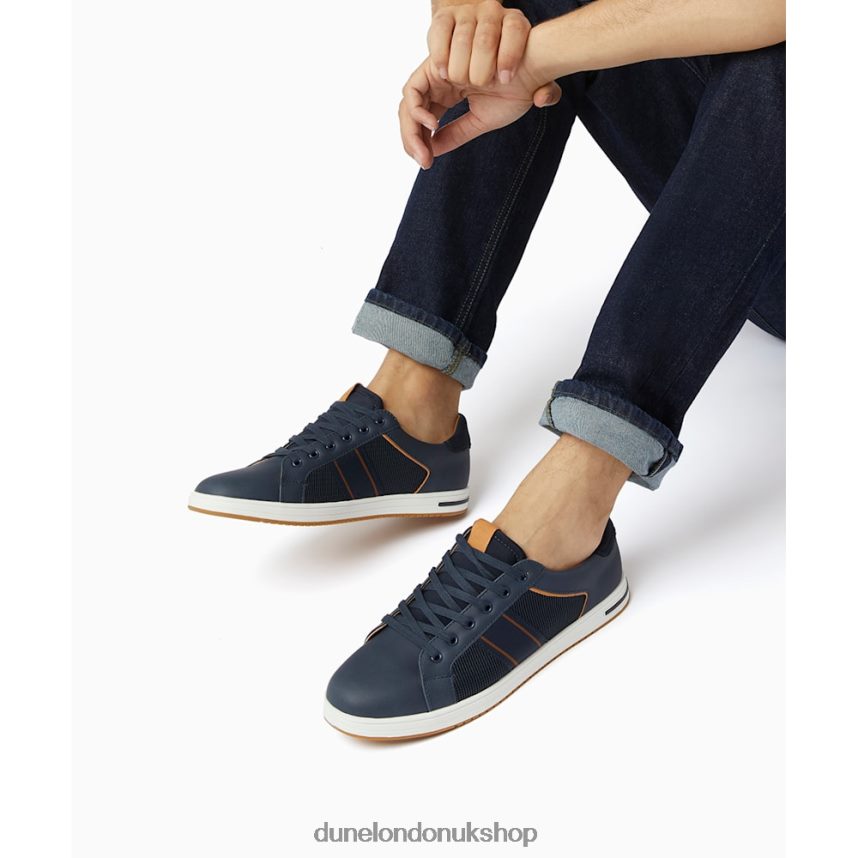 Stripe Panel Trainers Men N4BBPB812 Dune London True Navy