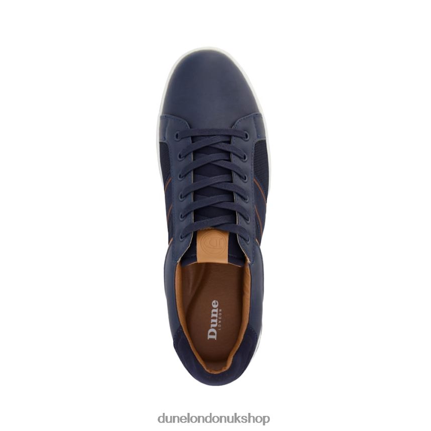 Stripe Panel Trainers Men N4BBPB812 Dune London True Navy