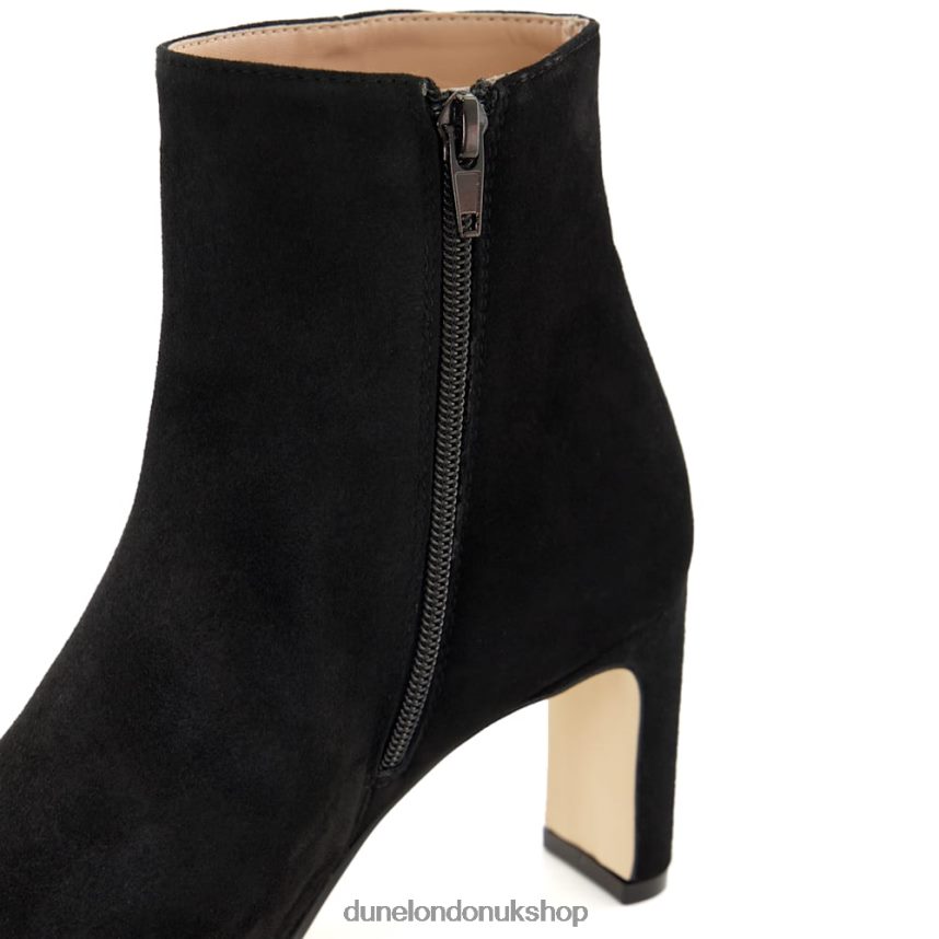 Mid-Heel Pointed Ankle Boots Women N4BBPB271 Dune London Otta Black