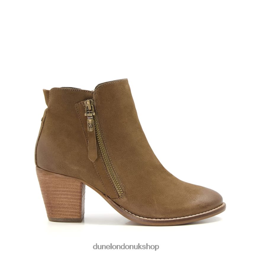 Western Ankle Boots Women N4BBPB319 Dune London Paice Taupe