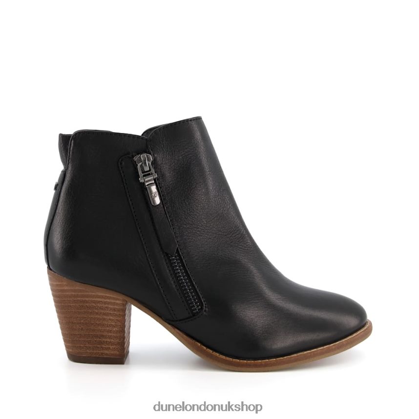 Western Ankle Boots Women N4BBPB375 Dune London Paice Black