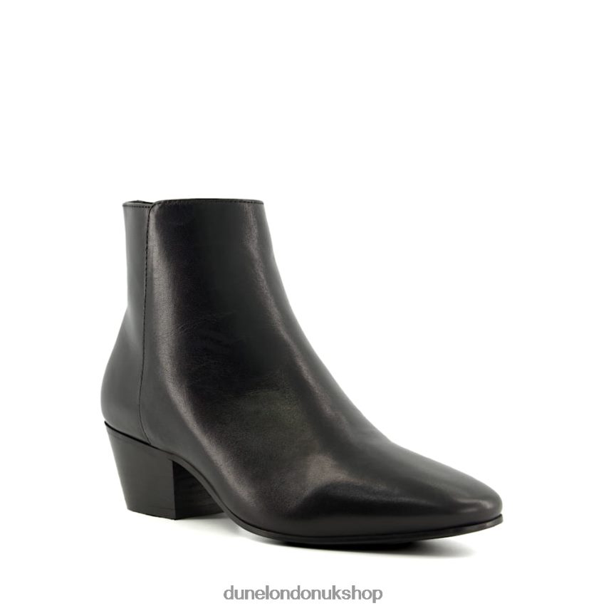 Western-Style Ankle Boots Women N4BBPB253 Dune London Pisco Black