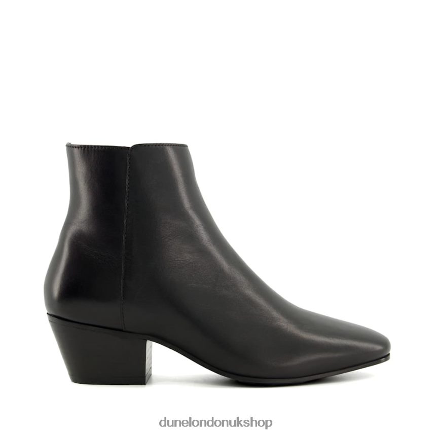 Western-Style Ankle Boots Women N4BBPB253 Dune London Pisco Black