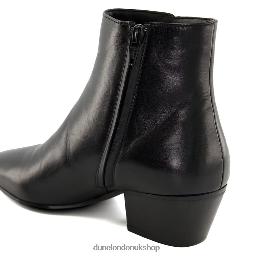 Western-Style Ankle Boots Women N4BBPB253 Dune London Pisco Black