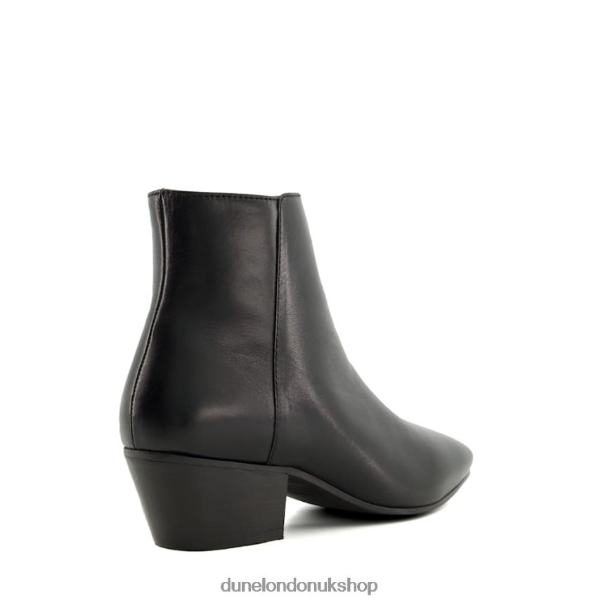 Western-Style Ankle Boots Women N4BBPB253 Dune London Pisco Black