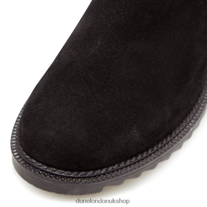 Warm Lined Chelsea Boots Women N4BBPB385 Dune London Pedal Black