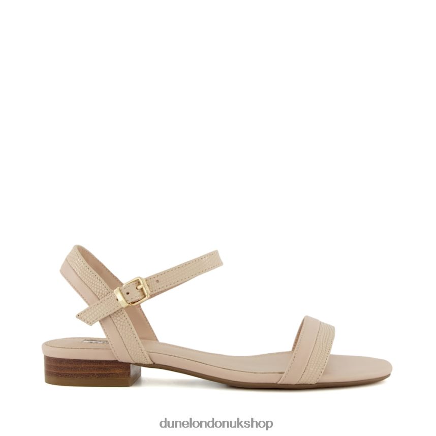 Leather Sandals Women N4BBPB129 Dune London Loyalty Blush