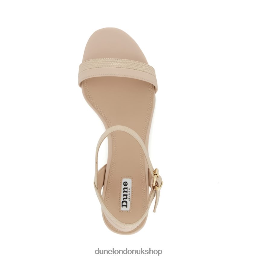 Leather Sandals Women N4BBPB129 Dune London Loyalty Blush