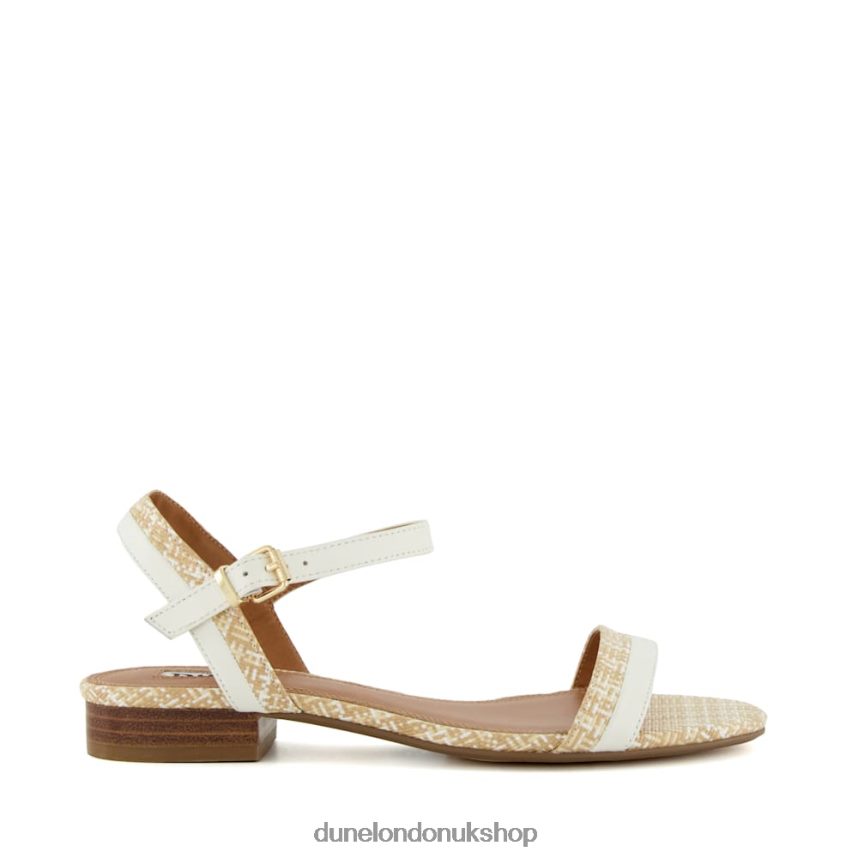 Leather Sandals Women N4BBPB131 Dune London Loyalty White