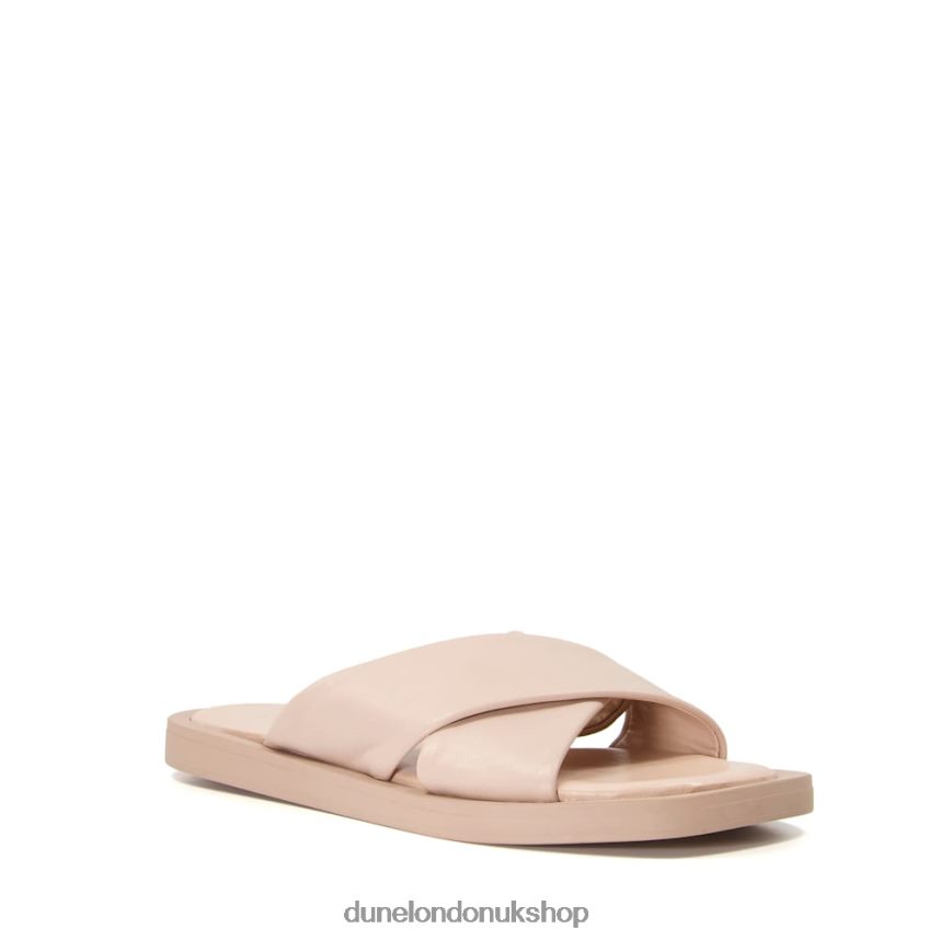 Leather Sandals Women N4BBPB501 Dune London Licorice Nude