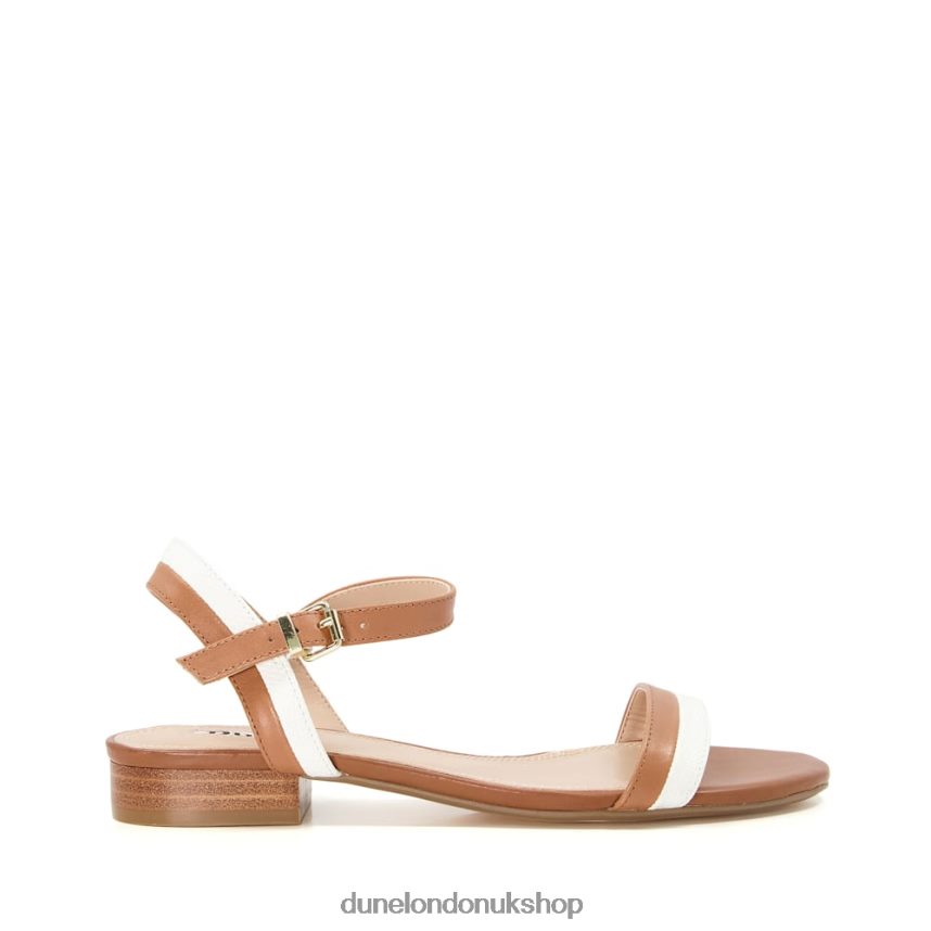 Leather Sandals Women N4BBPB562 Dune London Loyalty Tan