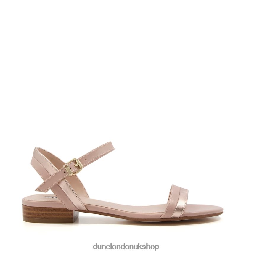 Leather Sandals Women N4BBPB637 Dune London Loyalty Blush