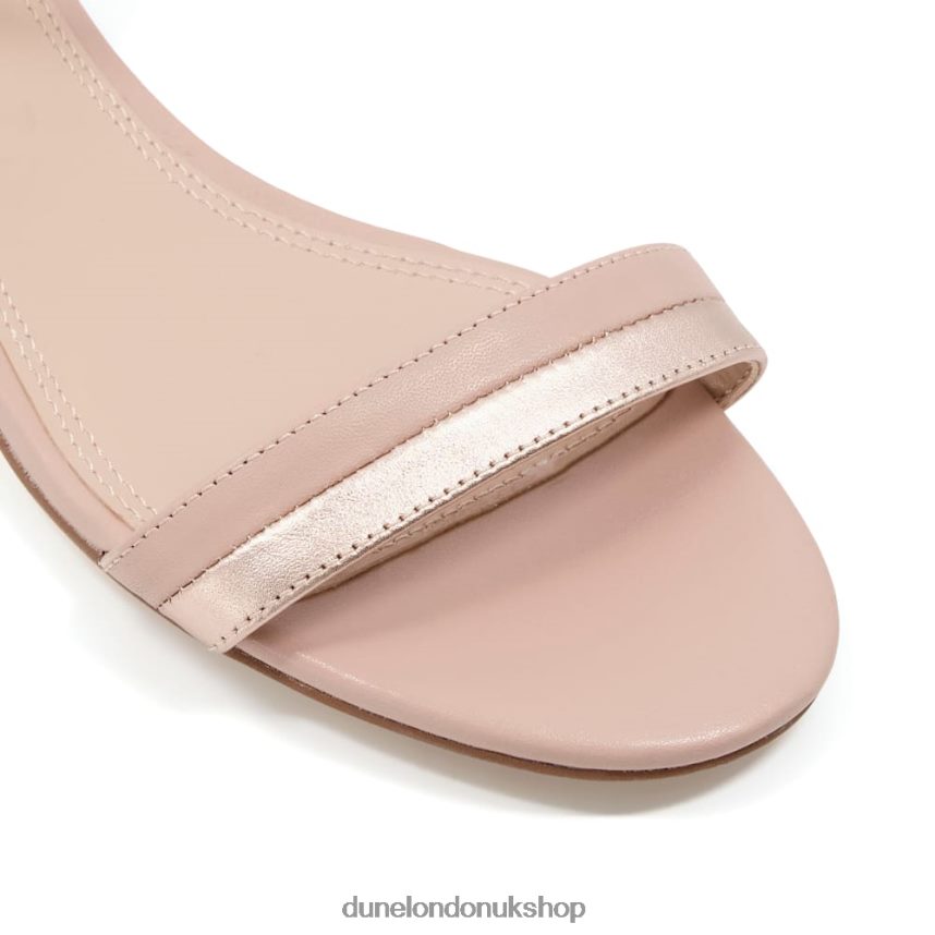 Leather Sandals Women N4BBPB637 Dune London Loyalty Blush