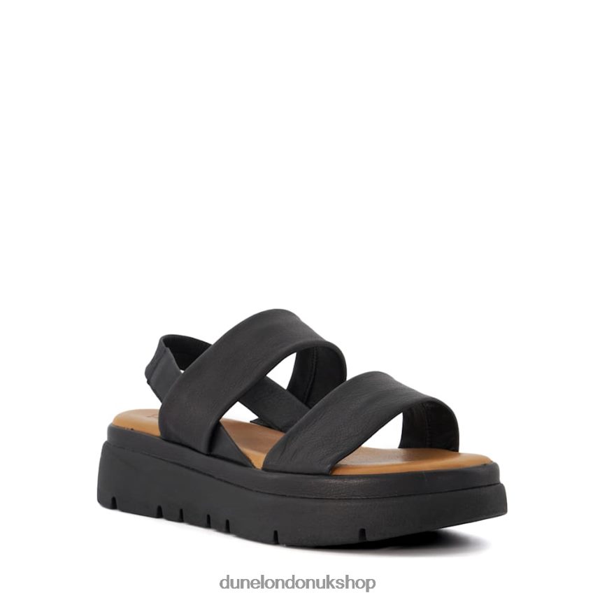 Padded Flatform Sandals Women N4BBPB389 Dune London Location Black