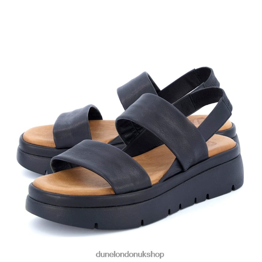 Padded Flatform Sandals Women N4BBPB389 Dune London Location Black