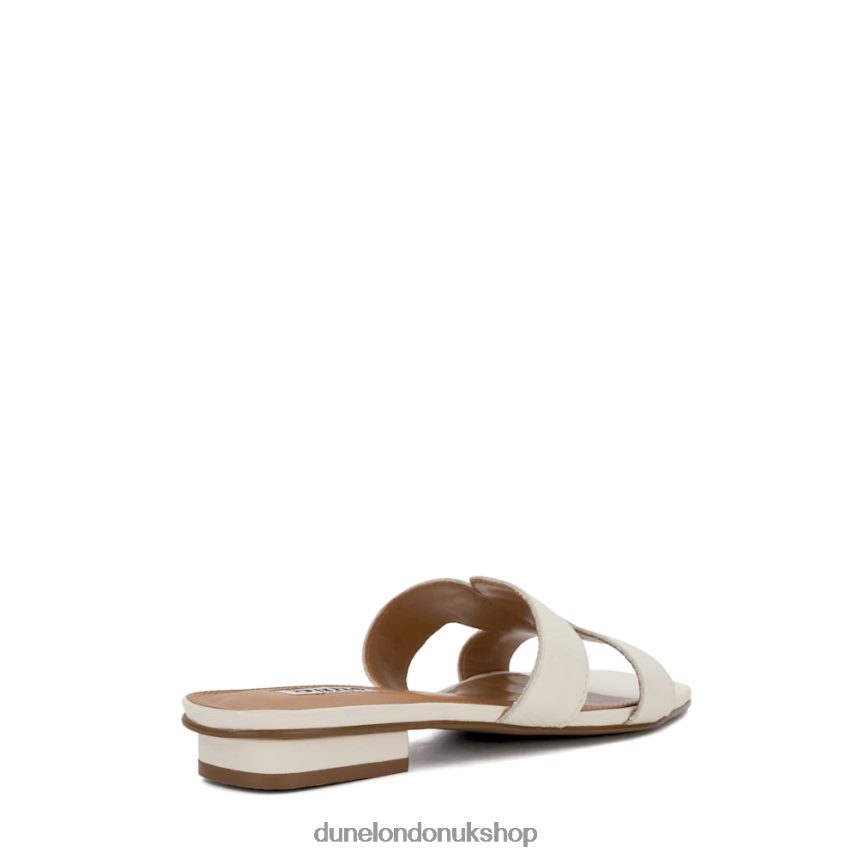 Smart Slider Sandals Women N4BBPB544 Dune London Loupe White