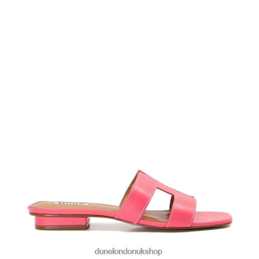 Smart Slider Sandals Women N4BBPB635 Dune London Loupe Pink