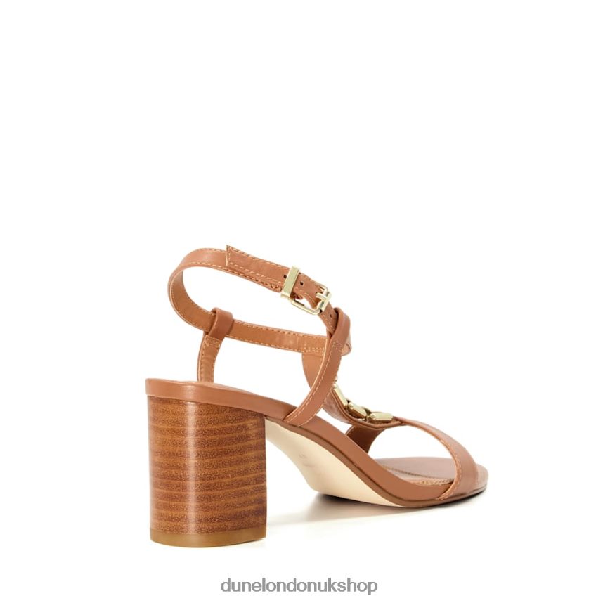 Chain Detail Sandals Women N4BBPB56 Dune London Just Tan