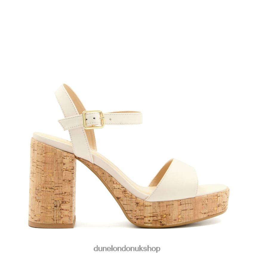 Cork-Platform Sandals Women N4BBPB461 Dune London Jodi Nude