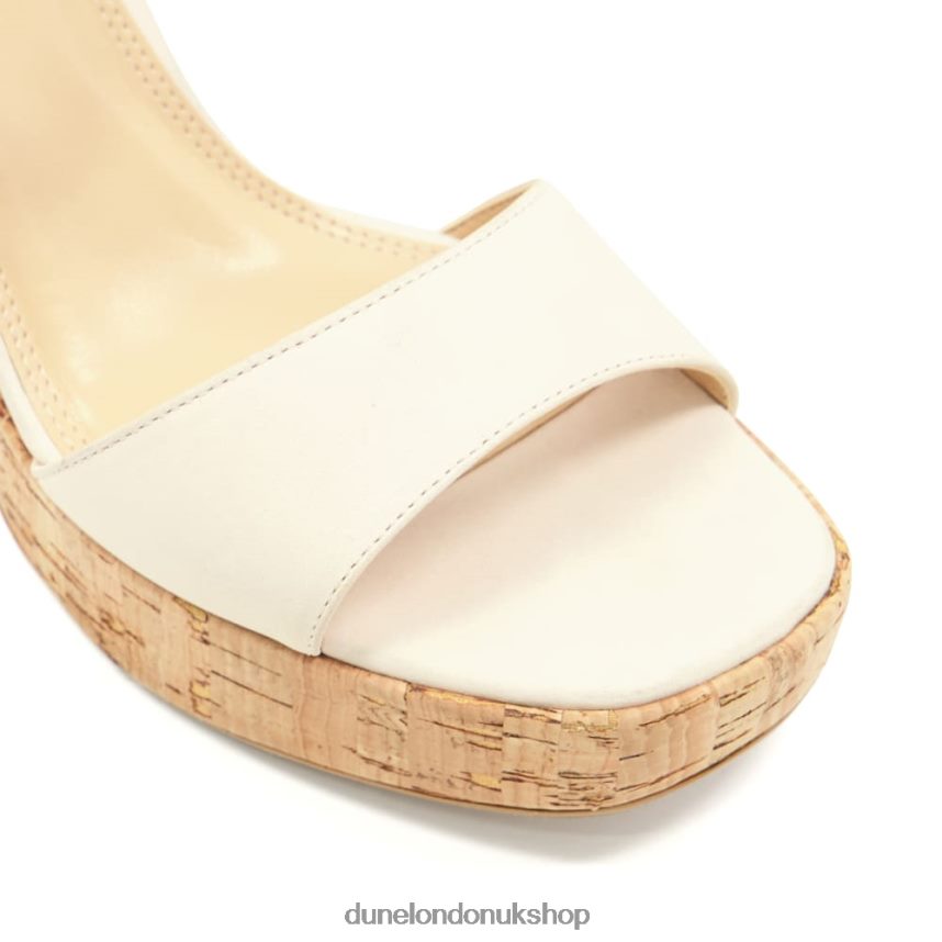 Cork-Platform Sandals Women N4BBPB461 Dune London Jodi Nude